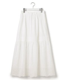 23区 【先行予約】カットワークエンブロイダリー スカート
