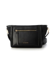 LA BAGAGERIE リサイクルレザー　フラップショルダー