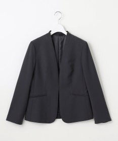 J.PRESS LADIES 【セットアップ対応】BAHARIYE SOLID ノーカラー ジャケット