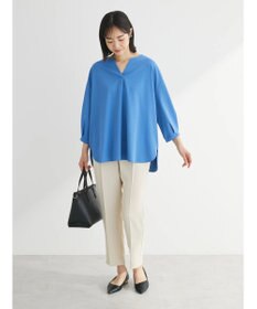 Green Parks ＢＰスキッパー七分袖カットプルオーバー