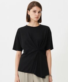 ICB L 【接触冷感・UVケア・吸水速乾・洗える】グレースジャージー イレギュラーヘムカットソー