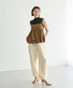 YECCA VECCA シャイニーオーバーキャミ