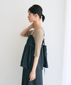 YECCA VECCA シャイニーオーバーキャミ