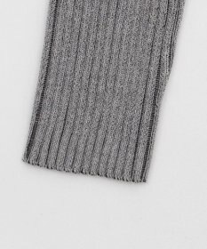 WEGO 【2025年秋冬新作】リブハイネックショートニット