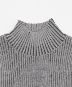 WEGO 【2025年秋冬新作】リブハイネックショートニット