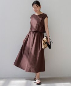 ANY SIS L 【撥水・UVカット】ウォーターサイド ワンピース