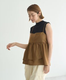 YECCA VECCA シャイニーオーバーキャミ