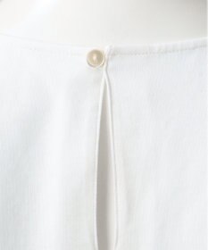 23区 【R(アール)】プレミアムコットンジャージー フリルスリーブカットソー