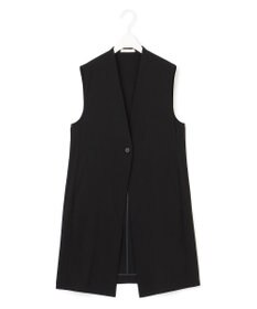 ICB 【洗える】T/Rドライリネン ジレ