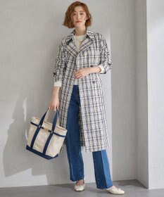 23区 ポーチ付 キャンバス トートバッグ