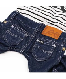 PET PARADISE Lee 鹿の子 ボーダー パンツつなぎ 小型犬