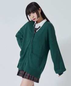 WEGO 【SCHOOL ITEM】ニットカーディガン