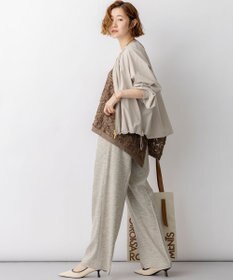 23区 L 【先行予約】2WAYストレッチタフタ ギャザーブルゾン