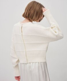 uncrave フィラメントモヘアニット 2WAYカーディガン