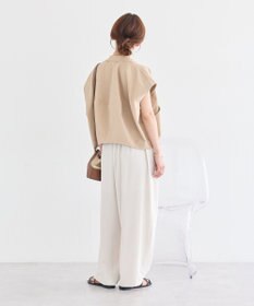 earth music&ecology コクーンフォルムシャツ