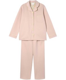 une nana cool 【綿混】ハイゲージダブルエアー 長袖開襟パジャマ MADE WITH LIBERTY FABRIC