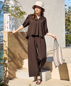 ANY 楽映えストレートパンツ