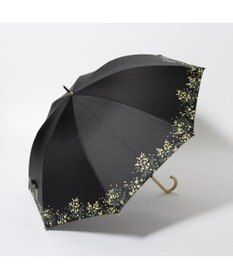 UNBILLION cache nez / 軽量サークルミモザプリントショートパラソル