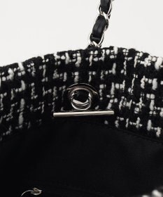 ICB フリンジツイードトート