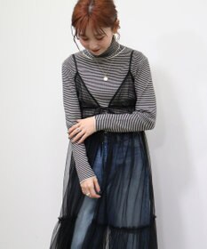 AMERICAN HOLIC ティアードチュールワンピース