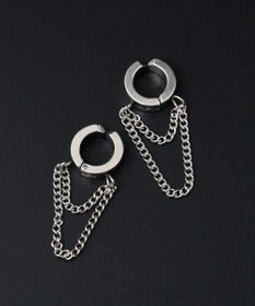 WEGO Ｍステンレスフープカフイヤリング