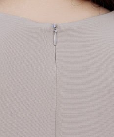 Tiaclasse L 【ストレッチジョーゼット】 シフォン袖ワンピース