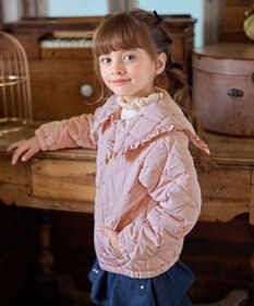 ANY KIDS ハートキルティングブルゾン