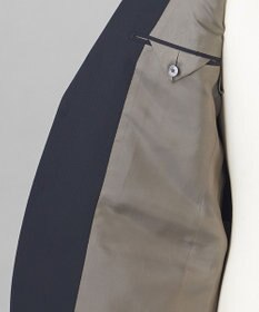 GOTAIRIKU オールシーズン対応【御幸毛織】WOOL×SOLOTEX ストレッチスーツ（ネイビーストライプ）