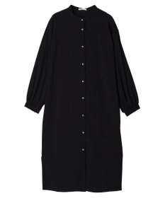 CRAFT STANDARD BOUTIQUE レーヨンデシンバンドカラーワンピース