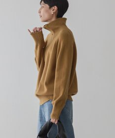 AMERICAN HOLIC バイパチハーフＺＩＰニットプルオーバー