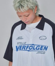 WEGO 【ユニセックス着用ITEM】ラグラングラフィックシャツ（SS）