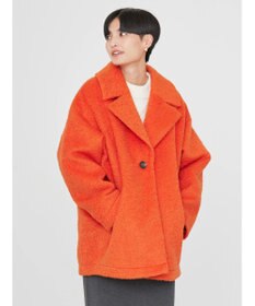 AMERICAN HOLIC シャギーコクーンミディコート