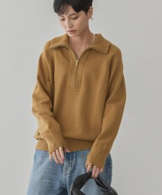 AMERICAN HOLIC バイパチハーフＺＩＰニットプルオーバー