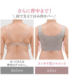 BRADELIS New York 【BRADELIS NewYork peace】ハートのキャッチャーカップで格上げフィットブラ23 ノンワイヤーでラクなのにしっかり美胸シルエット