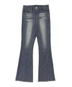 WEGO スターポケットラインストーンデニム