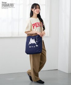 ROOTOTE 8509【ルートート】スヌーピー IP.トール.マエカケ.ピーナッツ-1F