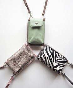 LA BAGAGERIE 【インスタグラマー chiyoさん×LA BAGAGERIE】コンビスマホショルダー