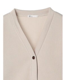 CRAFT STANDARD BOUTIQUE ニットフリースＶネックカーディガン