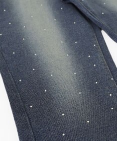 WEGO スターポケットラインストーンデニム