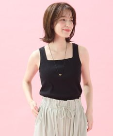 ANY 【新色追加】スクエアタンクトップ