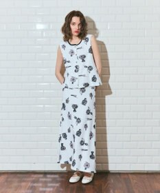 GRACE CONTINENTAL パフュームプリントパイルトップ