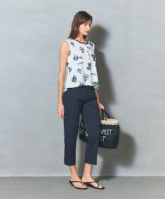 GRACE CONTINENTAL パフュームプリントパイルトップ