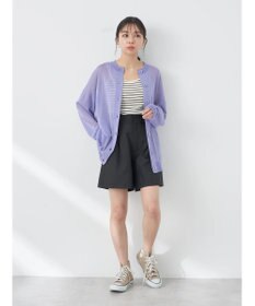 earth music&ecology タックショートパンツ