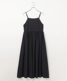 #Newans ボリュームチェックキャミワンピ