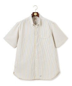 J.PRESS MEN 【KING SIZE】【吸水速乾 / 高通気性】【クールマックス】サッカーストライプ シャツ / B.D.