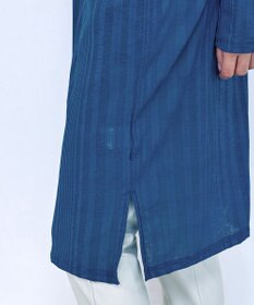 Tiaclasse 【吸水速乾・UVケア・洗える】ランダムリブカットソーカーディガン