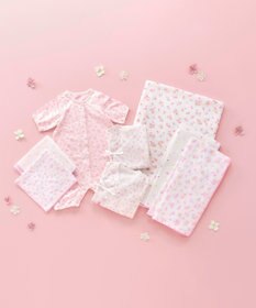 MIKI HOUSE HOT BISCUITS 出産準備セット 春夏用(総柄)