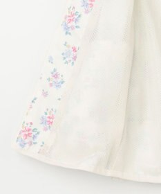 ANY KIDS 裾ペプラム 花柄 ブルゾン