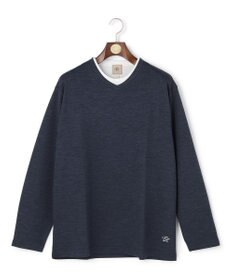 J.PRESS MEN 【WEB・一部店舗限定】フェイクレイヤード ロングスリーブTシャツ