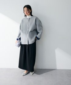 Green Parks リングドットニットコーディガン